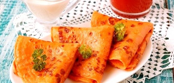 Томатные блины