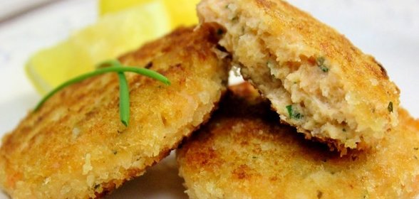 Котлеты из красной рыбы