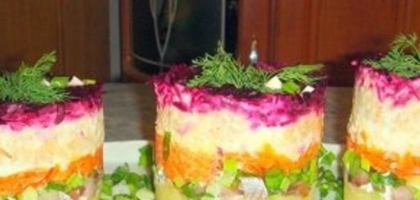 Селедка под шубой классическая