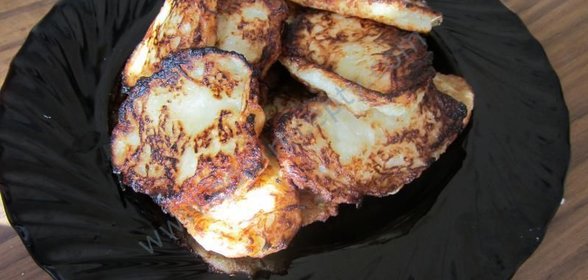 Оладьи из кольраби