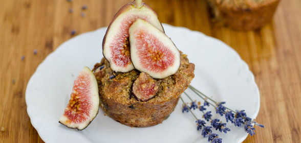 Кексы с миндалем и инжиром