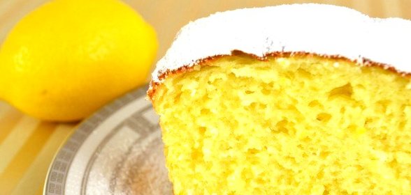 Лимонный кекс в хлебопечке
