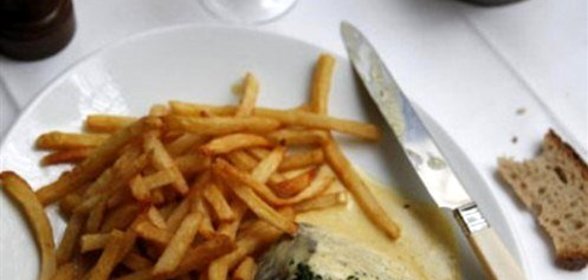 Стейк с горчичным соусом и сливочным картофелем