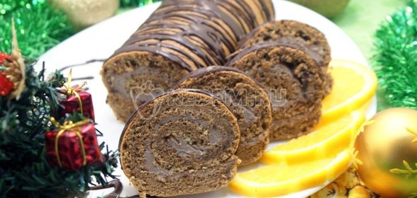 Шоколадный рулет