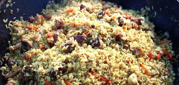 Плов в казане