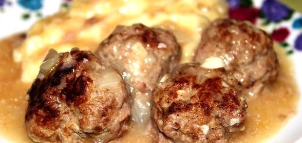 Говяжьи тефтели с яблоком