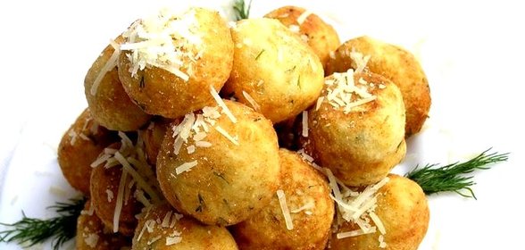 Творожные шарики во фритюре