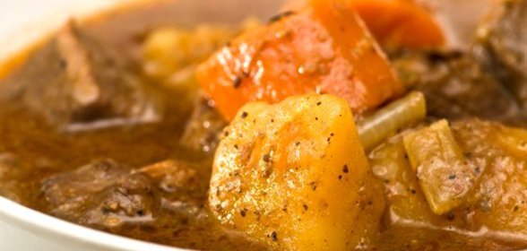 Ирландское рагу из баранины с беконом