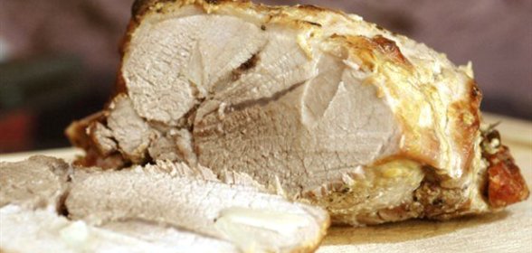 Быстро запеченная свинина