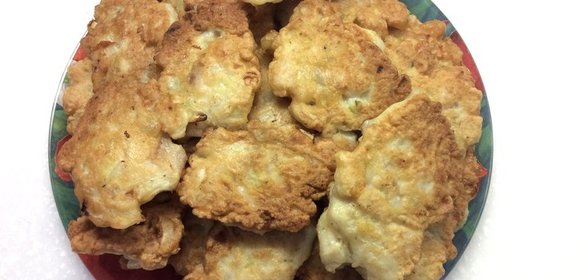 Рыбные оладушки