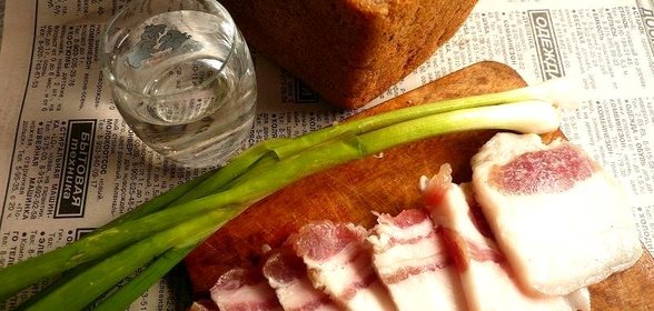 Сало засоленное в банке