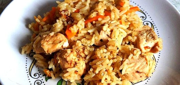 Плов с индейкой