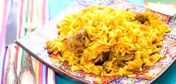 Плов в мультиварке с мясом