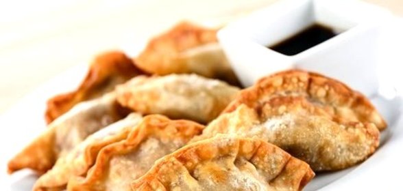 Пельмени с креветками