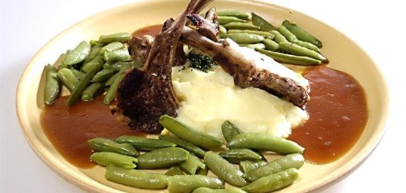 Тушеные бобы