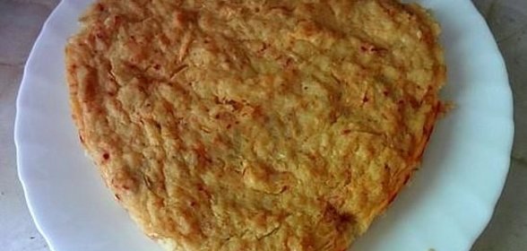 Манно-яблочный пирог