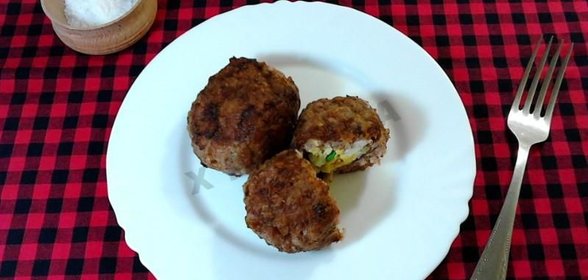 Котлеты фаршированные