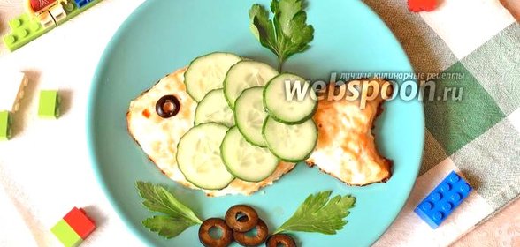 Котлеты рыбные для детей «Золотая рыбка»