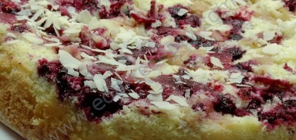 Яблочно-смородиновая шарлотка