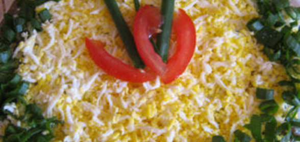 Торт из куриной печени Летний