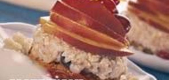 Рисовые пирожные с абрикосами