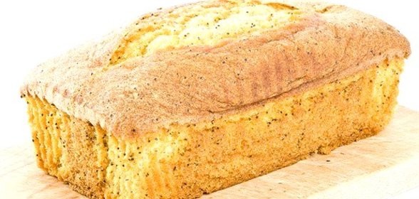 Кекс лимонный с цедрой