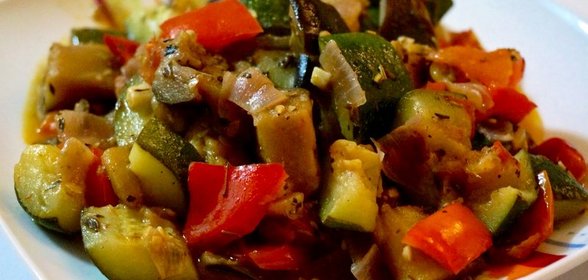 Рататуй со свининой