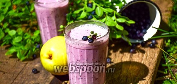 Смузи черника-груша