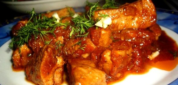 Жаркое из свинины