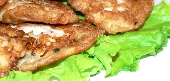 Котлеты из индейки по‑албански