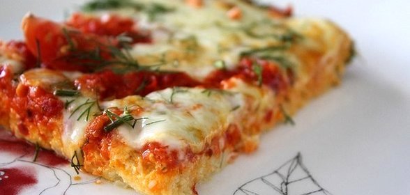 Пицца на основе цветной капусты