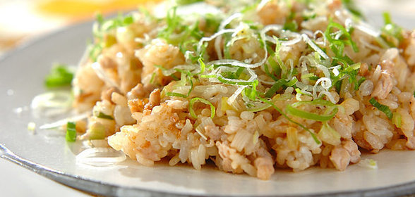 Жареный рис с тунцом