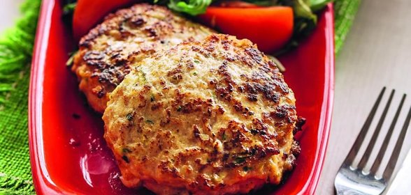 Праздничные котлеты из индейки и утки