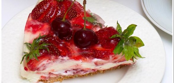 Торт Клубничка