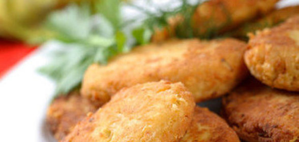 Котлеты из сельдерея и овсяных хлопьев