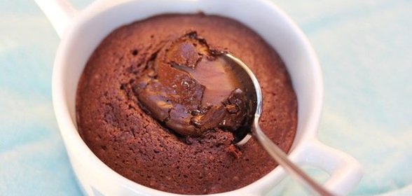 Брауни в кружке