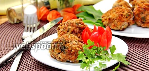 Рубленные котлеты из свинины с майонезом