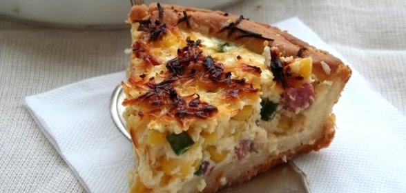 Пирог киш с курицей