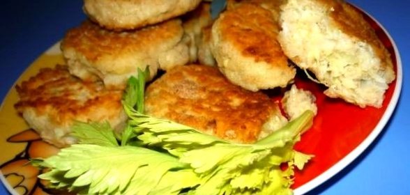 Котлеты куриные с геркулесом