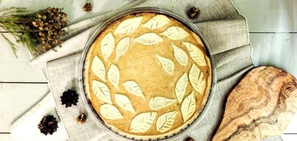 Пряный тыквенный пирог