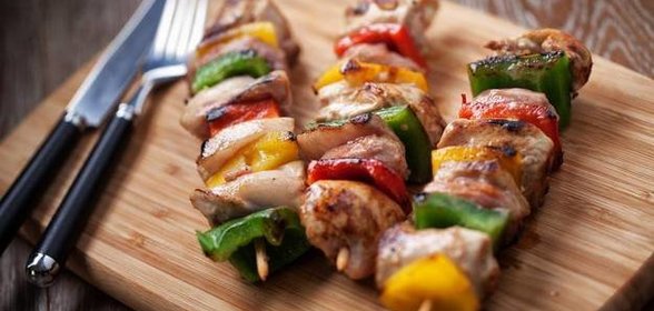 Куриные шашлычки