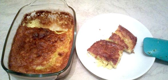 Нежная запеканка из кабачков