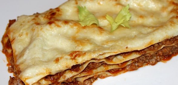 Лазанья с рагу по‑болонски классическая
