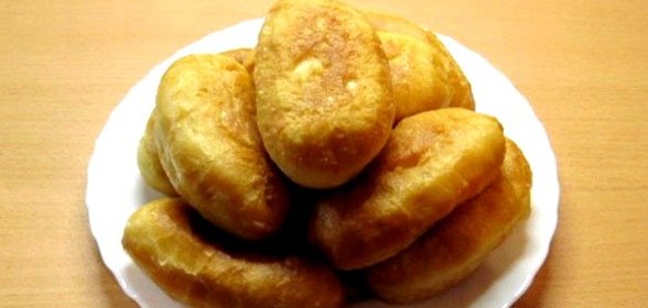 Жареные пирожки с картошкой