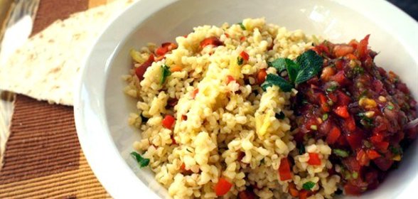 Булгур с сальсой