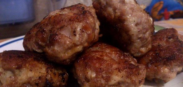 Котлеты с копченым сыром