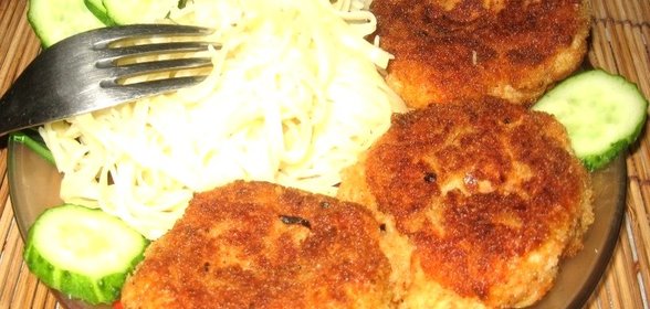 Картофельно-морковные котлеты