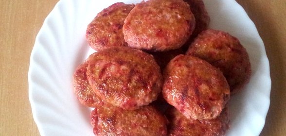 Котлеты из сырой свеклы