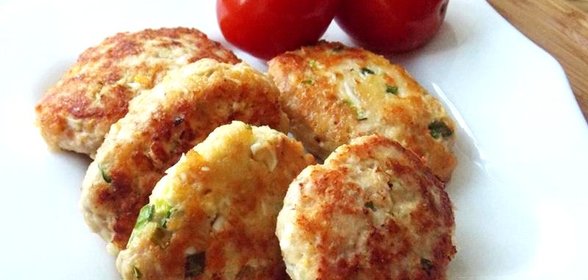 Котлеты из индейки с сыром