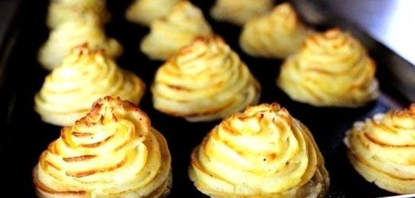 Картофель «Герцогиня», запеченный в духовке